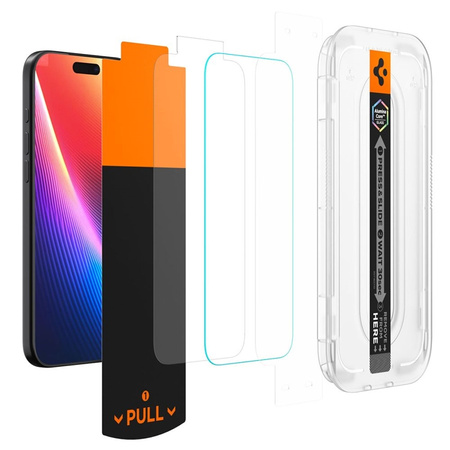 Spigen GLAS.TR EZ Fit Pro - Szkło hartowane do iPhone Air (AGL09870)