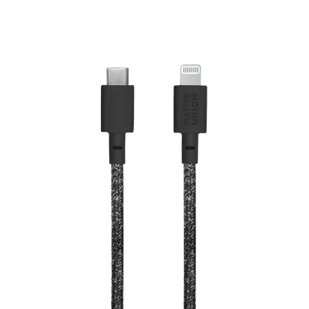 Native Union Belt Cable - kabel USB-C - lightning, 1,2 m (cosmos) (BELT-KV-CL-CS-BK-2)