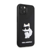 Karl Lagerfeld 3D Rubber NFT Choupette - Etui iPhone 14 (Czarny) (KLHCP14S3DRKHNK)
