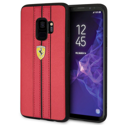 Ferrari Urban Hardcase - Etui Samsung Galaxy S9 (czerwony) (FESURHCS9REB)