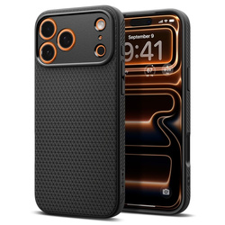 Spigen Liquid Air - Etui do iPhone 17 Pro Max (Matte Black) (ACS10265)