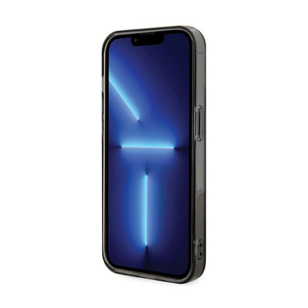 Karl Lagerfeld IML Ikonik MagSafe - Etui iPhone 14 Pro Max (czarny) (KLHMP14XHFCKNOK)