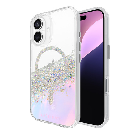 Case-Mate Karat MagSafe - Etui iPhone 16 (Holographic Soap Bubble) (CM054714)