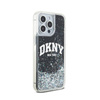 DKNY Liquid Glitter Big Logo - Etui iPhone 14 Pro Max (czarny) (DKHCP14XLBNAEK)