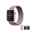 Crong Nylon - Pasek sportowy do Apple Watch 38/40/41/42 mm (Light Pink) (CRG-40NLB-ROSE)