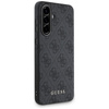 Guess 4G Metal Gold Logo - Etui do Samsung Galaxy A36 5G (czarny) (GUHCSA36G4GFGR)