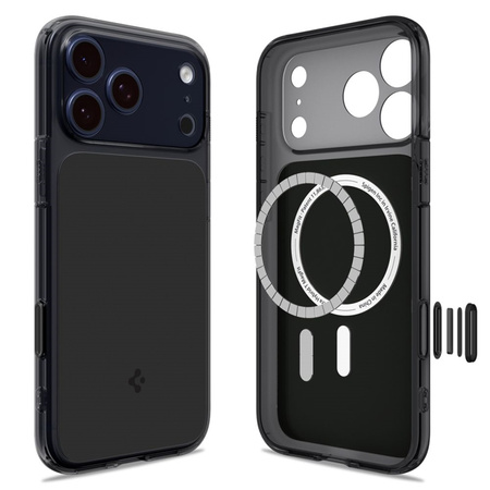 Spigen Ultra Hybrid T Mag MagSafe - Etui do iPhone 17 Pro (Matte Black) (ACS10345)