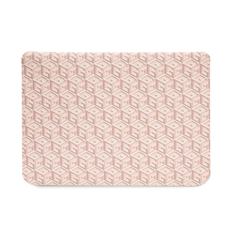 Guess GCube Stripes Computer Sleeve - Etui na notebooka 14" (Różowy) (GUCS14HGCFSEP)