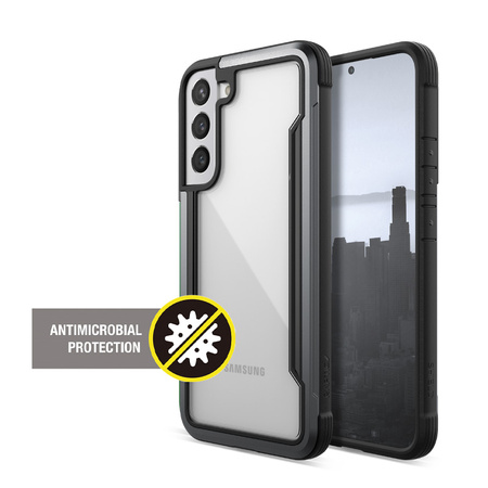 X-Doria Raptic Shield Pro - Etui Samsung Galaxy S22+ 5G (Antimicrobial Protection) (Black) (462822)