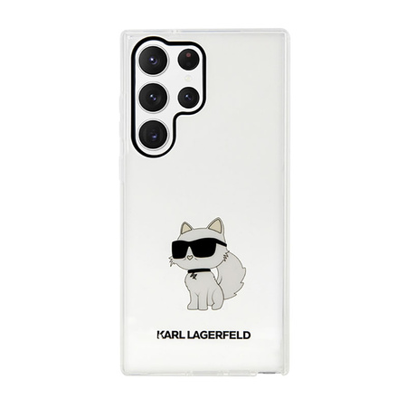 Karl Lagerfeld IML NFT Choupette - Etui Samsung Galaxy S23 Ultra (przezroczysty) (KLHCS23LHNCHTCT)
