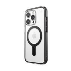 Speck Presidio Perfect-Clear ClickLock & Magsafe - Etui iPhone 15 Pro (Clear / Frosted Black / Slate Grey) (150449-3233)