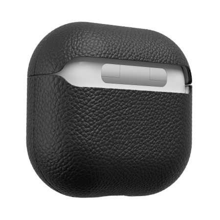 KeyBudz Artisan Series Leather Case - skórzane etui ochronne do AirPods 4 gen.(black) (AP4_S3_BLK)