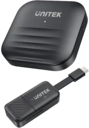 Unitek Bezprzewodowy nadajnik HDMI zasięg do 50m, czarny (V1184A01)