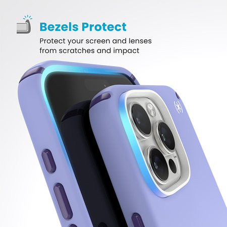 Speck Presidio2 Pro ClickLock & MagSafe - Etui iPhone 16 Pro Max (Future Lavender / Cassis Purple / White) (150724-3251)