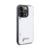 Guess Sequin Script Metal - Etui iPhone 14 Pro (srebrny) (GUHCP14LPSFDGSS)