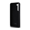 Karl Lagerfeld Silicone Choupette Metal Pin - Etui Samsung Galaxy S24+ (czarny) (KLHCS24MSMHCNPK)