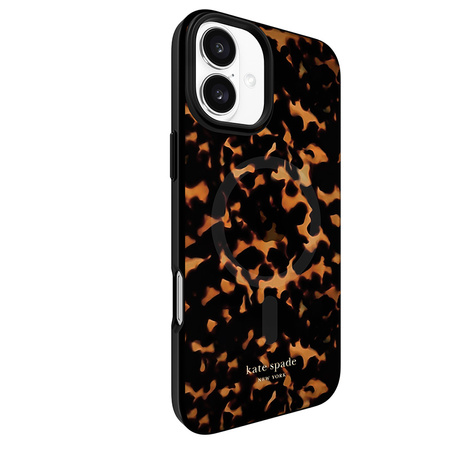 Kate Spade New York Protective MagSafe - Etui iPhone 16 Plus (Tortoise) (KS054390)