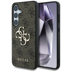 Guess Big 4G Logo Classic Logo - Etui do Samsung Galaxy S25 (brązowy) (GUHCS25S4GMGBR)