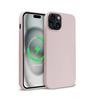 Crong Color Cover Magnetic - Etui iPhone 15 MagSafe (piaskowy róż) (CRGCOLRMIP1561PNK)