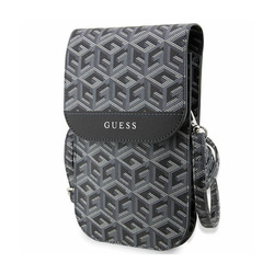 Guess GCube Stripe Phone Bag - Torba z przegrodą na smartfona (czarny) (GUWBHGCFSEK)