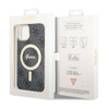 Guess 4G MagSafe - Etui iPhone 14 (Czarny) (GUHMP14SH4STK)
