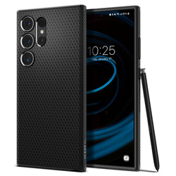 Spigen Liquid Air - Etui do Samsung Galaxy S24 Ultra (Matte Black) (ACS07287)