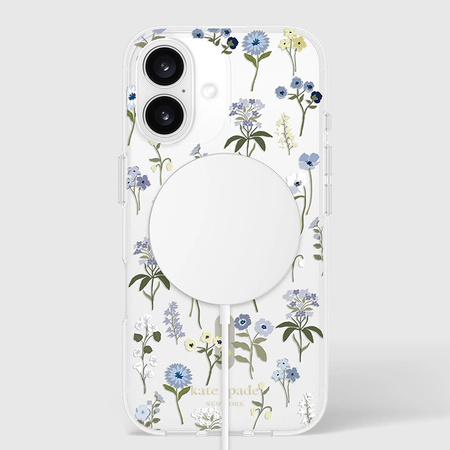 Kate Spade New York Protective MagSafe - Etui iPhone 16 (Precious Bloom) (KS054340)