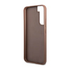 Guess 4G Metal Logo - Etui Samsung Galaxy S23 (brązowy) (GUHCS23SG4GFBR)