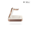 ZENS Nightstand Charger Pro 2 - ładowarka bezprzewodowa Qi2 15W do dwóch urządzeń kompatybilna z MagSafe (copper) (ZEDC28W/00)