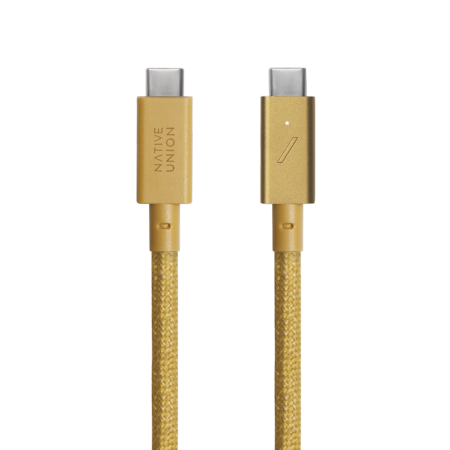 Native Union Belt Cable Pro 240W - kabel USB-C - USB-C, 2,4 m (kraft) (BELT-PRO2-KFT-NP)