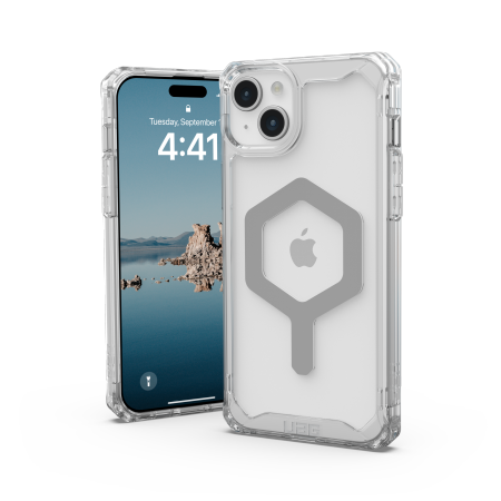 UAG Plyo MagSafe - obudowa ochronna do iPhone 15 Plus kompatybilna z MagSafe (ice-silver) (114314114333)