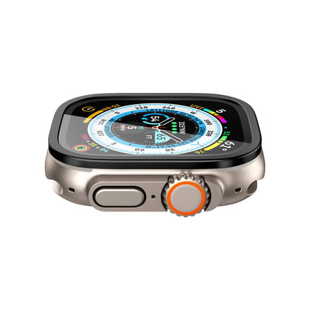 Spigen Glas.TR Slim Pro - Szkło hartowane do Apple Watch Ultra 49 mm (Czarny) (AGL06163)