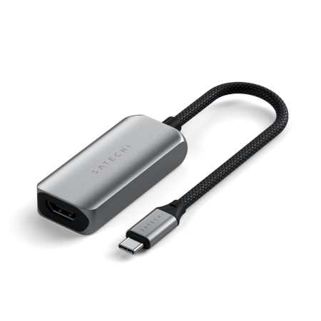 Satechi Single Port Adapter - adapter USB-C do HDMI 2.1 8K - gwiezdna szarość (ST-AC8KHM)