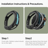 Spigen Liquid Air - Obudowa do Samsung Galaxy Watch 8 Classic 46 mm (Matte Black) (ACS09841)