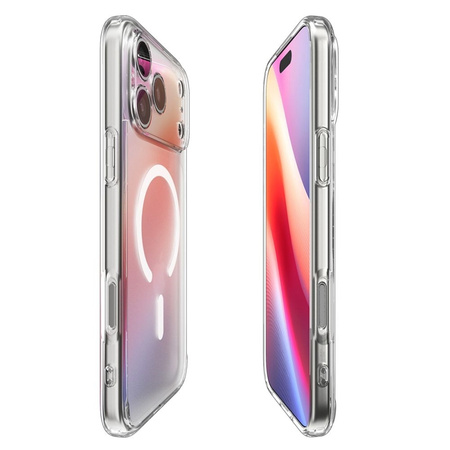 Spigen Ultra Hybrid Mag MagSafe - Etui do iPhone 17 Pro (Frost White) (ACS10350)