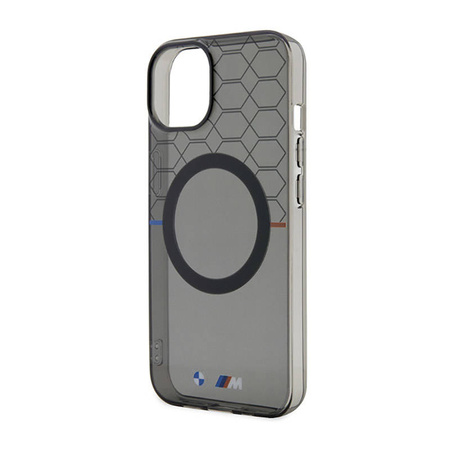 BMW Pattern MagSafe - Etui iPhone 14 (Szary) (BMHMP14SHGPK)