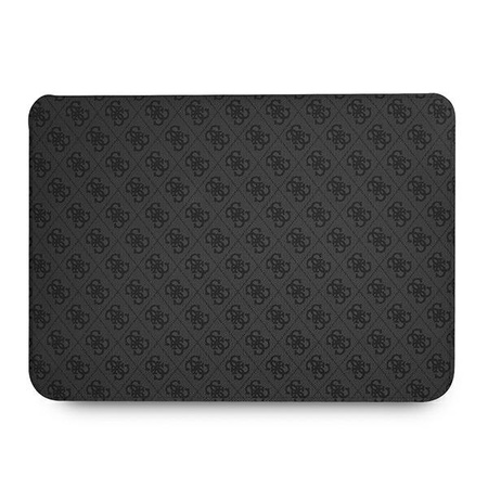 Guess 4G Uptown Triangle Logo Sleeve - Etui na notebooka 16" (czarny) (GUCS16P4TK)