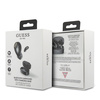 Guess Wireless Earphones 5.0 4H - Słuchawki TWS + stacja dokująca (czarny) (GUTWSJL4GBK)