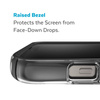 Speck Presidio Perfect-Clear with Impact Geometry - Etui iPhone 15 Plus / 14 Plus z powłoką MICROBAN (Clear / Black) (150124-5905)