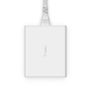 Belkin 108W 4 porty USB GaN ładowarka biurkowa - biały (WCH010VFWH)