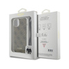 Guess Crossbody Cord 4G Print - Etui iPhone 15 (brązowy) (GUHCP15SHC4SEW)
