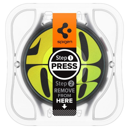 Spigen GLAS.TR EZ FIT 2-Pack - Szkło hartowane do Samsung Galaxy Watch 7 44 mm (2 szt) (AGL08493)