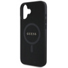 Guess Saffiano Classic Logo MagSafe - Etui iPhone 16 Plus (czarny) (GUHMP16MPSAHMCK)