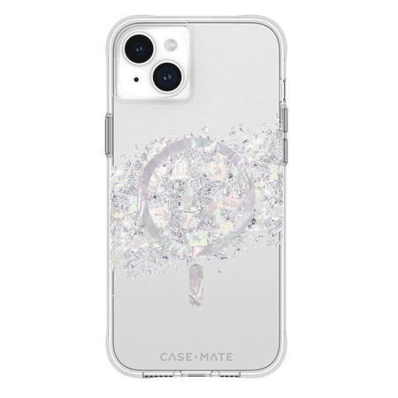 Case-Mate Karat MagSafe - Etui iPhone 15 Plus zdobione masą perłową (A Touch of Pearl) (CM051572)