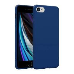 Crong Color Cover - Etui iPhone SE (2022/2020) / 8 / 7 (niebieski) (CRG-COLR-IP8-BLUE)