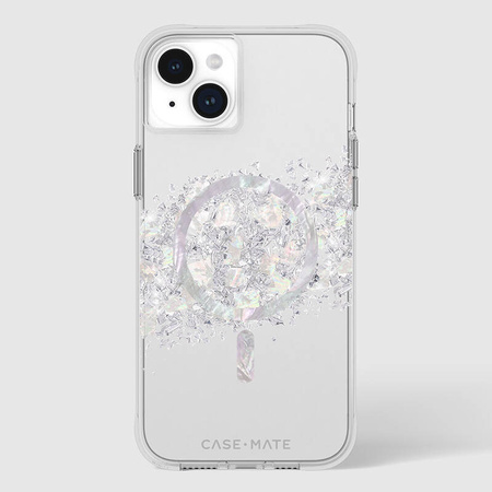 Case-Mate Karat MagSafe - Etui iPhone 15 Plus zdobione masą perłową (A Touch of Pearl) (CM051572)