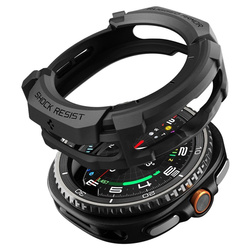 Spigen Rugged Armor - Obudowa do Samsung Galaxy Watch 8 Classic 46 mm (Matte Black) (ACS10012)