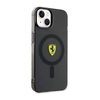 Ferrari Translucent MagSafe - Etui iPhone 14 Plus (Czarny) (FEHMP14MURKK)
