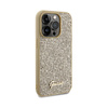 Guess Disco Metal Script - Etui iPhone 14 Pro (złoty) (GUHCP14LPMSDGSD)