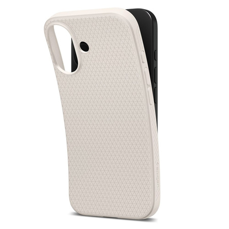 Spigen Liquid Air - Etui do iPhone 17 (Natural Titanium) (ACS10372)